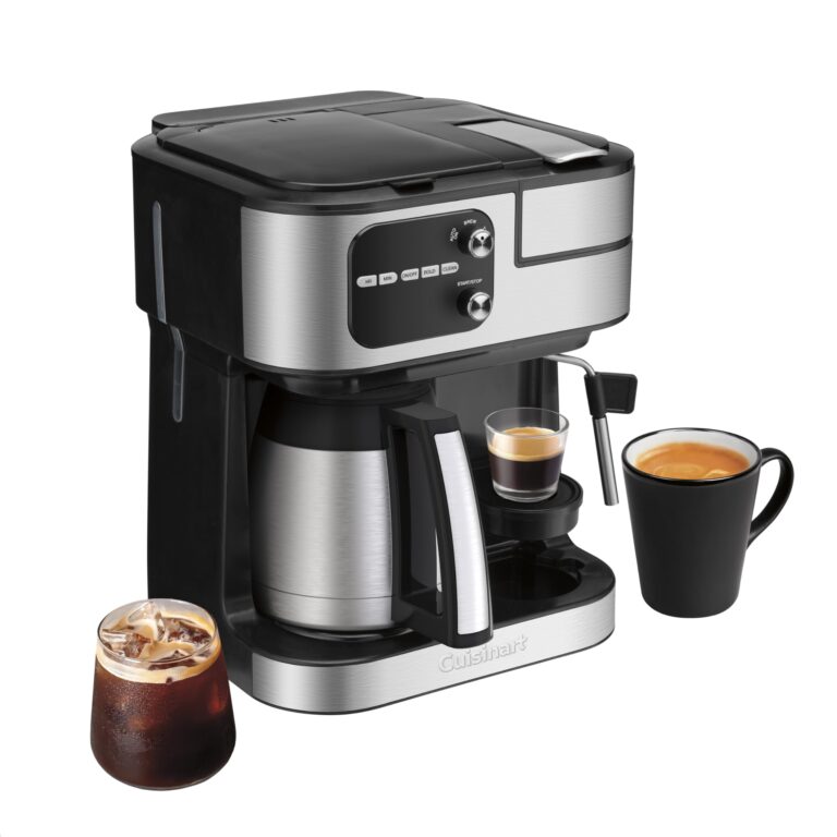 Cuisinart Coffeemaker, Coffee Center Barista Bar 4-In-1 Coffee Machine, Single-Serve Coffee, Espresso & Nespresso Capsule Compatible, 12-Cup Thermal Carafe, Black, SS-4N1T - Image 3