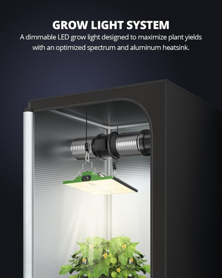 VIPARSPECTRA P2000 LED Grow Lights for Seed Starting Vegetables Bloom, 250 Watt Dimmable Plant Light Dimming Daisy Chain Grow Lights for Indoor Plants Full Spectrum in 4x2/3x3 Grow Tent - Image 2