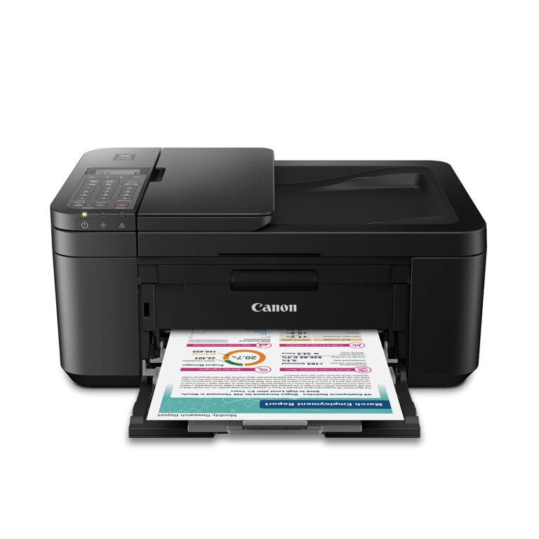 Canon PIXMA TR4720 All-in-One Wireless Printer - Home Use, Auto Document Feeder, Mobile Printing, Built-in Fax - Black & Canon PG-275/CL-276 Multi Pack & PG-275 Black Ink Tank - Image 7