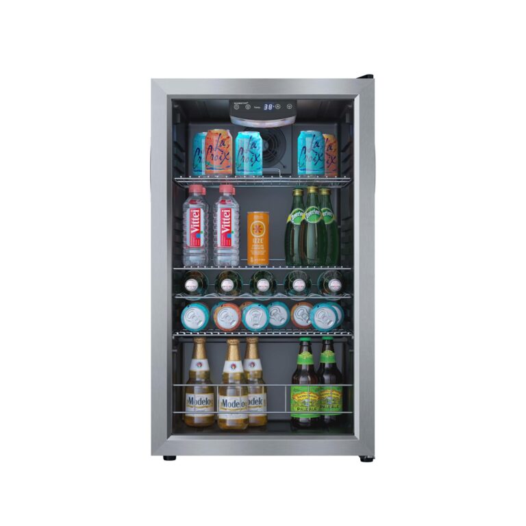 EdgeStar BWC121SS 19 Inch Wide 105 Can Capacity Extreme Cool Beverage Center - Image 6