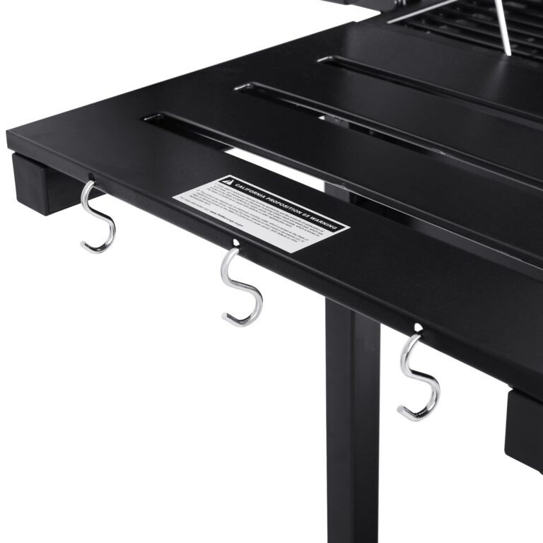 Royal Gourmet CD2030AN 30-Inch Charcoal Grill, Deluxe BBQ Smoker Picnic Camping Patio Backyard Cooking, Black, Large - Image 3
