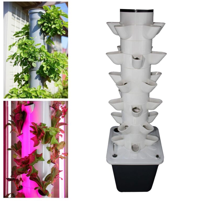 Vertical Gardening Planter Hydroponic Kit Lawn Sponge Inside Gardening Growing System Kit for Kitchen Yard, 30Holes - Image 5