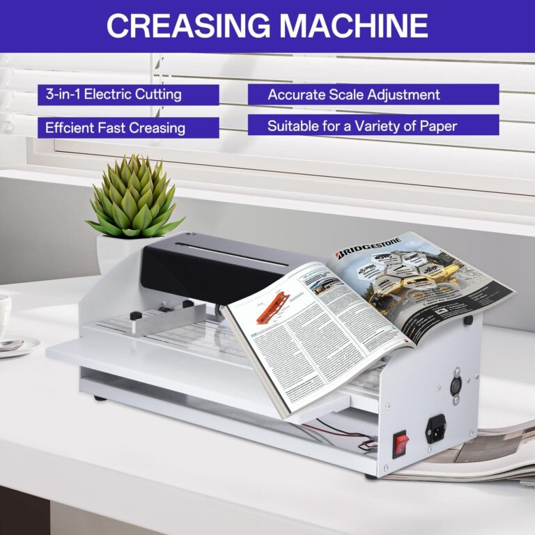Paper Trimmer for Crafting - Multi-Function Electric Paper Perforator - Adjustable Paper Perforating Tool, Paper Cutting Device, Scrapbooking Supplies for Invitations Crafts - Image 9