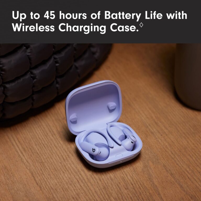 Beats Powerbeats Pro 2 Wireless Bluetooth Earbuds - Noise Cancelling, Heart Rate Monitor, IPX4, Up to 45H Battery & Charging Case, Works with Apple & Android - Hyper Purple - Image 2