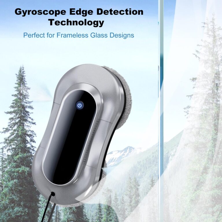 eTRY Smart Robot Window Cleaner, Auto Water Spray & AI Path Planning,Edge Detection & Remote Control, Window Cleaning Robot for Highrise Windows Glass Doors - Image 7