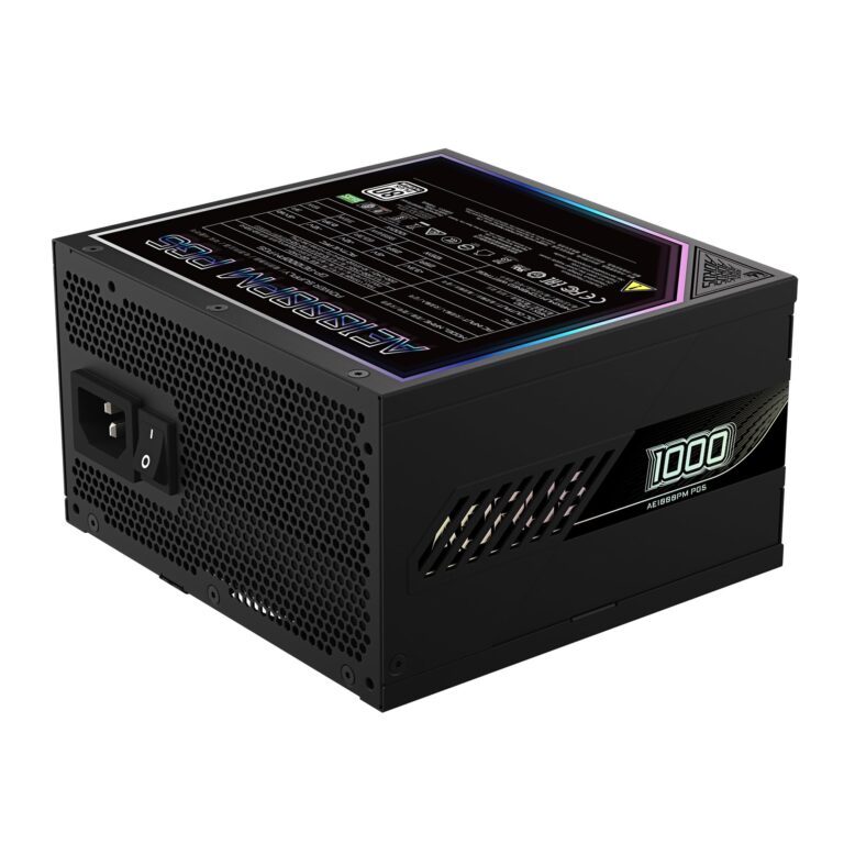GIGABYTE GP-AE1000PM PG5 - PCIe5.1 Ready - ATX3.1-1000W 80 Plus Platinum Certified - Fully Modular Power Supply - Image 3