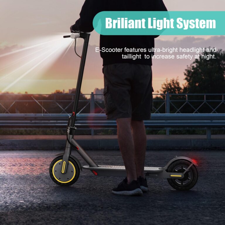 Electric Scooter Adults, Max 19 Mph & 19-23 Miles Range E-Scooter, Commuting Scooter Sport Scooter with APP Control, Powerful 350W 8.5" Solid Tires Foldable Electric Scooters (JS01-22Miles) - Image 6