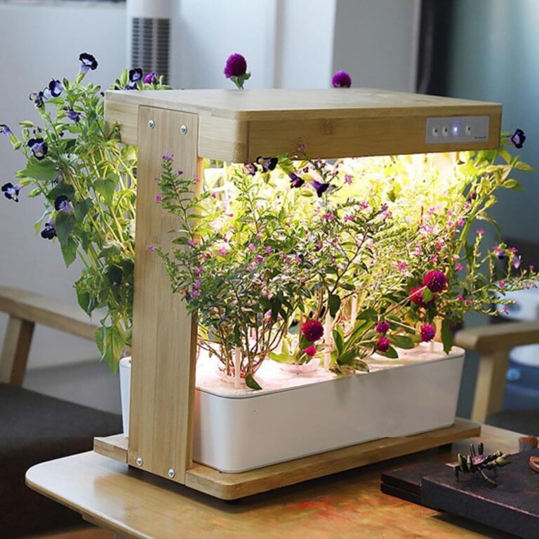 Hydroponics Growing System, Indoor Garden with LED Light, Auto Timer, Herb Garden Kit, Indoor Hydroponic Planter, Gardening Gifts for Women - Image 3