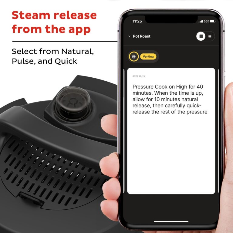 Instant Pot Pro Plus Wi-Fi Smart 10-in-1, Pressure Cooker, Slow Cooker, Rice Cooker, Steamer, Sauté Pan, Yogurt Maker, Warmer, Canning Pot, Sous Vide, Includes App with Over 800 Recipes, 6 Quart - Image 5