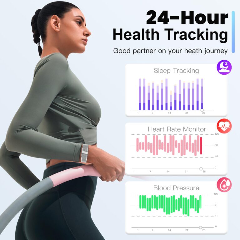 SEEKZERO Sleep & Fitness Tracker for Women Men | 24/7 Heart Rate, Blood Oxygen & Stress Monitor | Step & Calorie Counter | IP68 Waterproof Activity Tracker, Gray (No App Subscription) - Image 7
