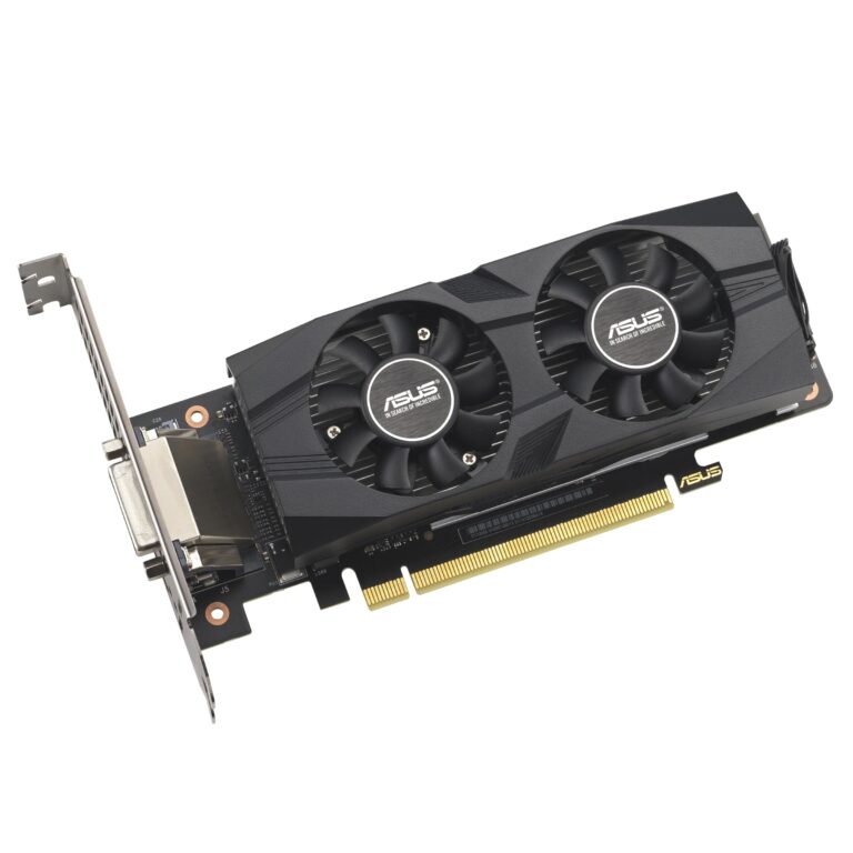 ASUS GeForce RTX™ 3050 LP BRK OC Edition 6GB GDDR6 (IP5X dust Resistance, Dual Ball Bearings, Stainless Steel Bracket, PCIe 4.0, DLSS 3, HDMI 2.1, DisplayPort 1.4a, DVI-D and More) - Image 6