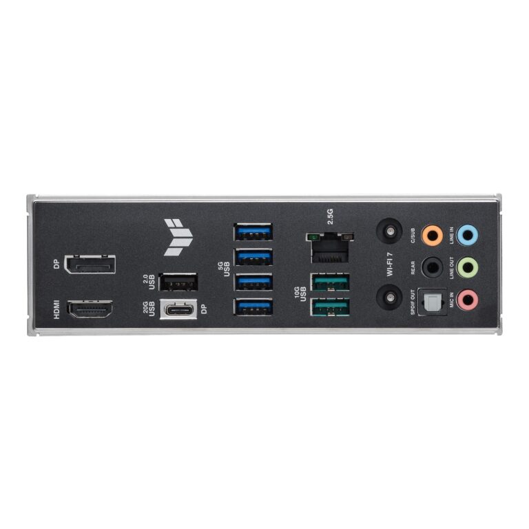 ASUS TUF Gaming B860M-PLUS WiFi B860 LGA 1851 mATX Motherboard, Intel® Core™ Ultra Series 2 Ready, AI PC, 12+1+2+1 80A Stages, DDR5,PCIe 5.0, 3X M.2, Wi-Fi 7, 2.5G LAN, HDMI™, USB 20Gbps Type-C® - Image 2