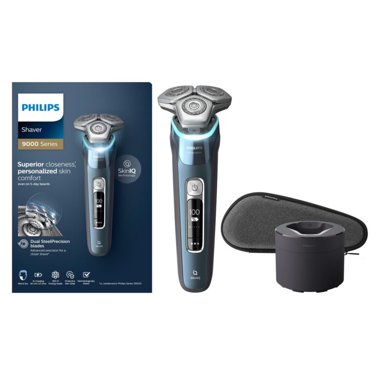Philips Male Grooming Shaver Series S9000 Prestige, SP9871/13, Black/Grey