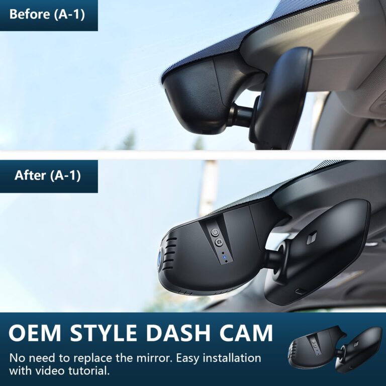 Mangoal Front 4K & Rear 1080p Dash Cam fit for Audi (Model A) 2019 2020 2021 2022 2023 2024 A4 A6 Allroad A3 A5 Q5 S4 S6 Q7 A8 S8 TT A7 S5 Q3 S3 S7 RS3 RS5 RS6 e-tron, OEM Look, WiFi & App, 128GB Card - Image 6
