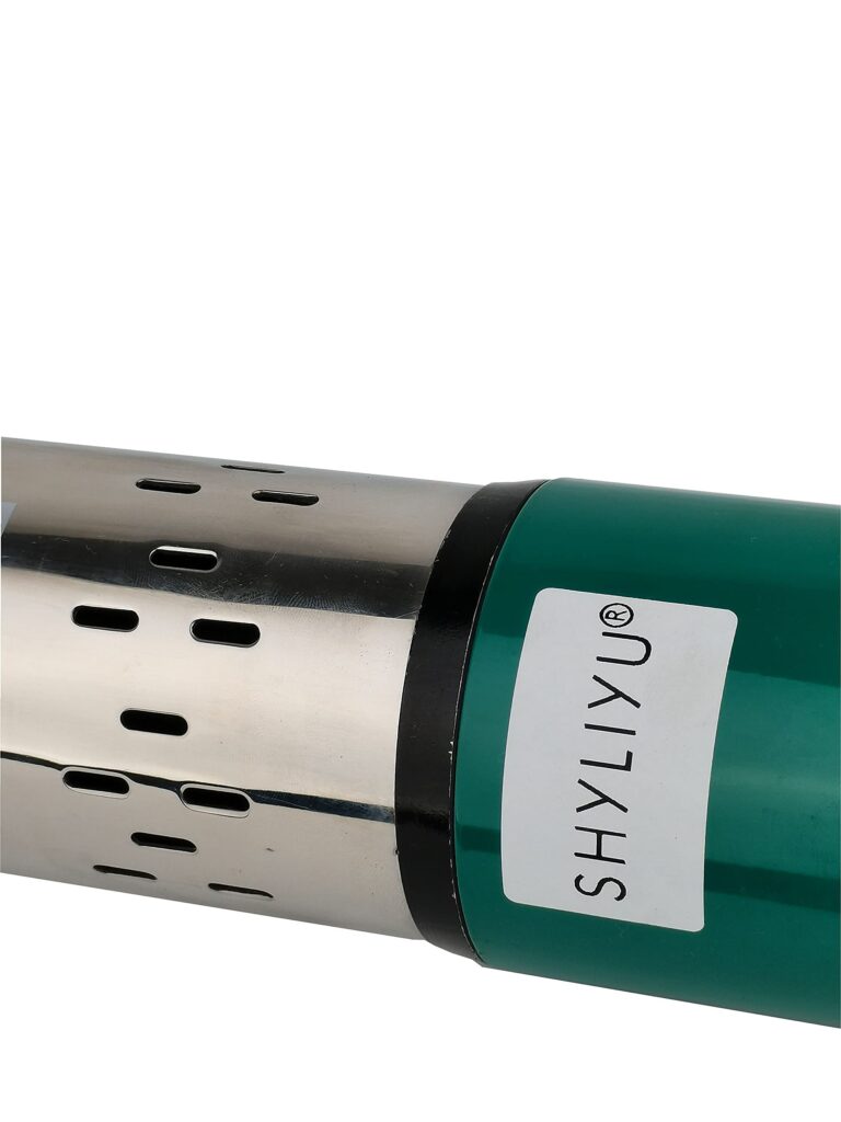 SHYLIYU Solar Submersible Well Pump DC 24V 260W Deep Well Pump 3"Tube Stainless Steel Screw pump 2300L/H 1" Outlet High Lift 53M Irrigation Pump Agricultural Garden Home - Image 5