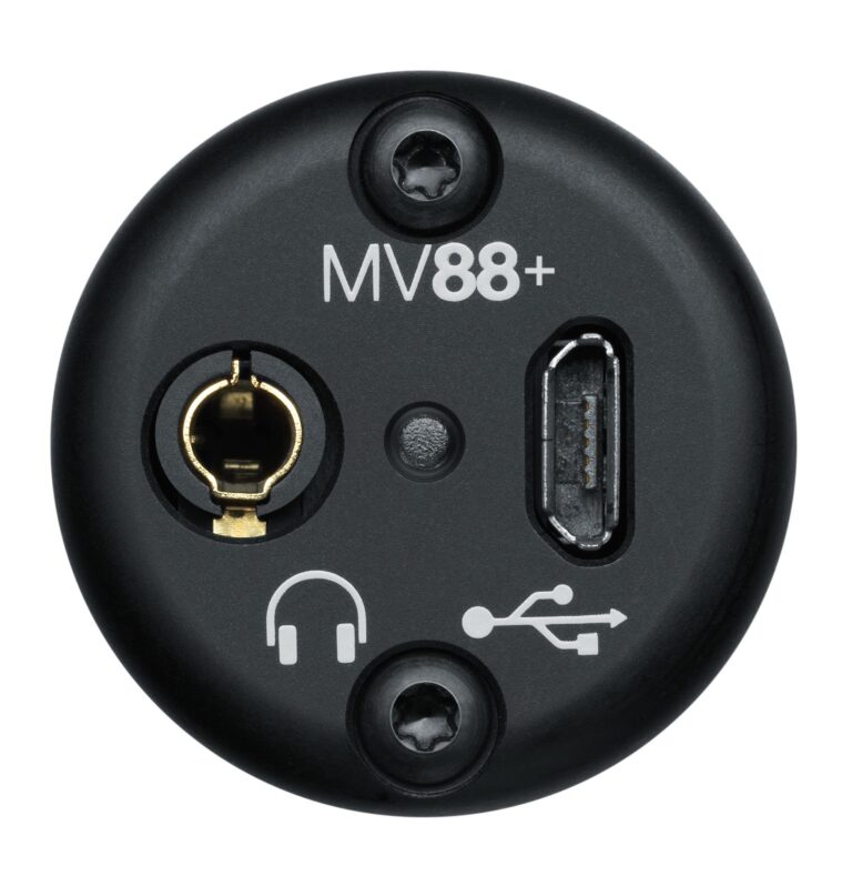 Shure MV88+ Video Kit - Digital Stereo Condenser Microphone for Apple and Android, with Manfrotto PIXI Tripod, Phone Clamp, Mount, iOS and USB-C Cables for Next-Level Connectivity (MV88+ Video KIT) - Image 7