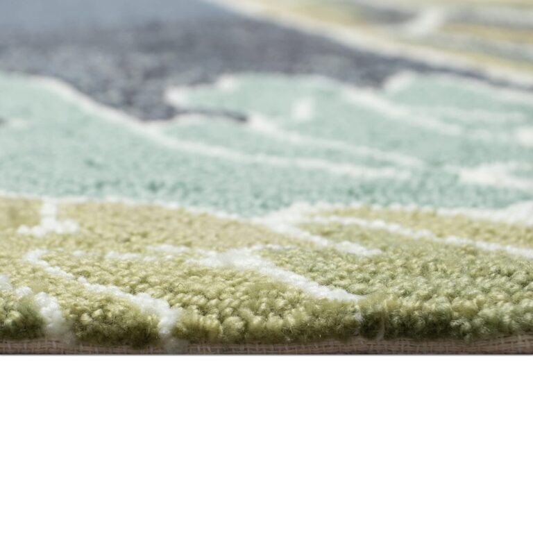 Liora Manne Ravella Indoor Outdoor Rug - Nautical Rug, Sea Life & Ocean Theme Decor, Comfortable & Durable, UV Stabilized, Stain Resistant Rug, Ocean Blue, 2' x 8' - Image 3