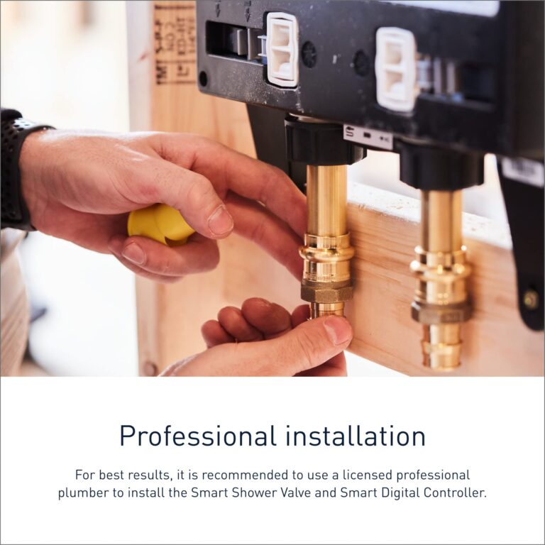 Moen Smart Shower 2-Outlet Digital Thermostatic Shower Valve with 1/2" Connections, S3102 - Image 4