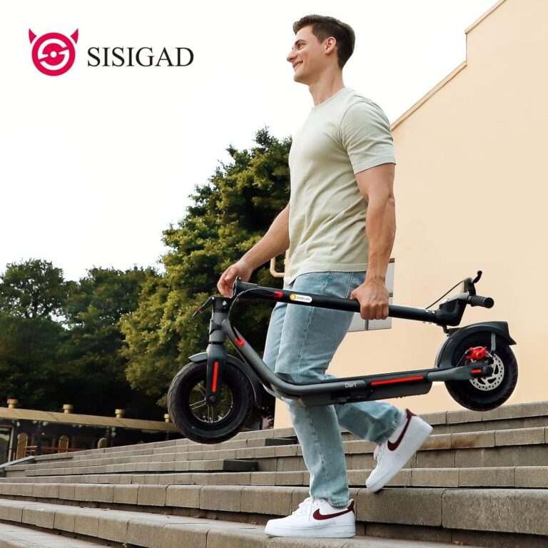 Electric Scooter Adults, 10" Solid Tires, Max 25 Mile Range, 25 MPH＆500W Motor Max Power, Digital Display and Cruise Control Foldable E-Scooter for Adults - Image 7