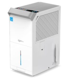 Vellgoo 4,000 Sq.Ft Most Efficient Energy Star 2024 dehumidifier for Basement, 50 Pint 2024 DOE Dehumidifiers for Home Large Room, Intelligent Humidity Control