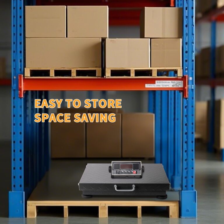 WISHSOM 660lbs Heavy Duty Postal Scale with Steel, Ultra Durable Large Verstile Digital Shipping Scale, Scale for Packages/Pets/Luggage/Warehouse/Office/Orchard/Body Weight/Home/Commerce/Industry - Image 2