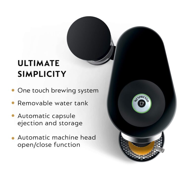 Nespresso VertuoPlus Deluxe Coffee and Espresso Maker Bundle with Aeroccino Milk Frother by De'Longhi, Black with Vertuoline Variety Pack Coffees included - Image 5