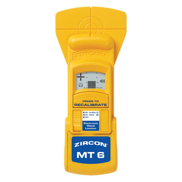 Zircon MetalliScanner MT6 Professional Metal Detector,Yellow,12.17 x 8.23 x 3.58 inches