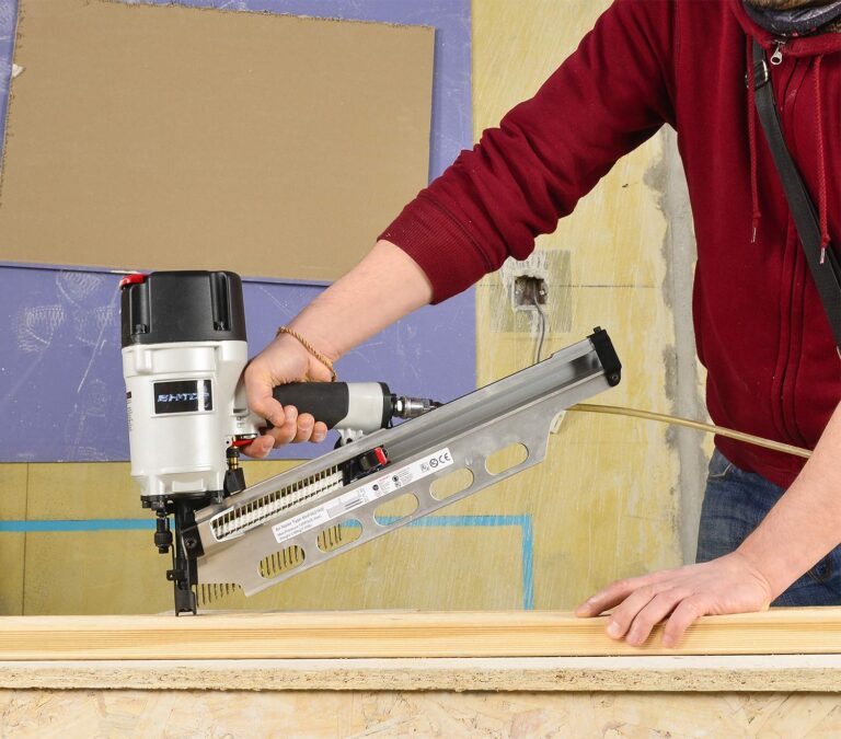 BHTOP 9021NS Framing Nailer 21 Degree 3-1/2" with Depth Adjustment Professional Air Nail Gun - Image 4