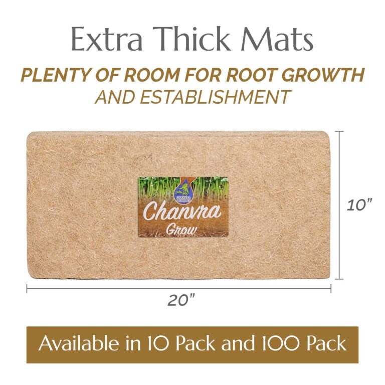 Chanvra Grow Microgreens Growing Mat, Natural Hemp Mats for Growing Sprouting Kits, Hydroponic Hemp Pads, Hemp Grow Mat for Wheatgrass, Sunflower & More, Microgreen Mat, 10x20" (100) - Image 3