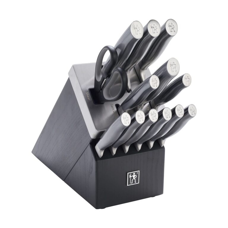 HENCKELS Graphite 14-pc Self-Sharpening Block Set - Black - Image 4