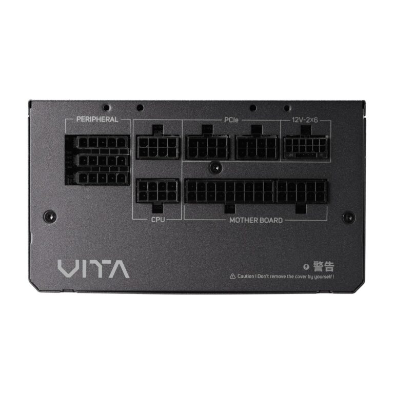FSP VITA GM 850W Power Supply, 80 Plus Gold, ATX 3.1/PCIe 5.1, Full Modular (VITA-850GM) - Image 5