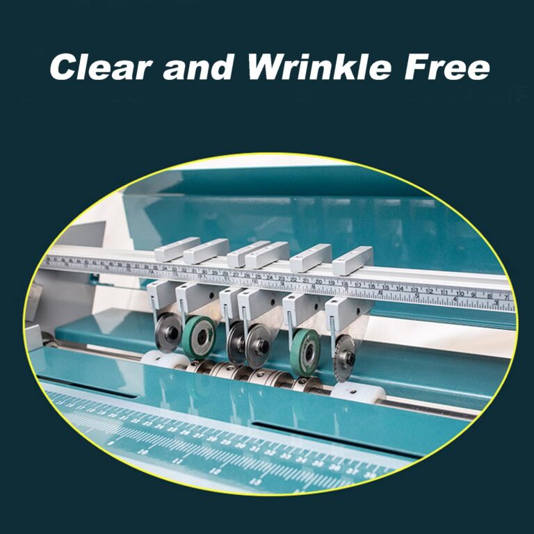 INTBUYING Electric Paper Creasing Machine 110V 3 in 1 Creaser with Extend Bench 18 Inch Paper Creaser Folding Machine - Image 7