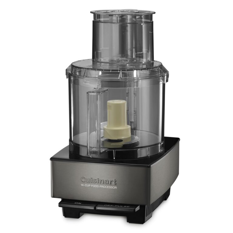 Cuisinart Food Processor 14-Cup Vegetable Chopper for Mincing, Dicing, Shredding, Puree & Kneading Dough, Black Stainless, DFP-14BKSY - Image 2
