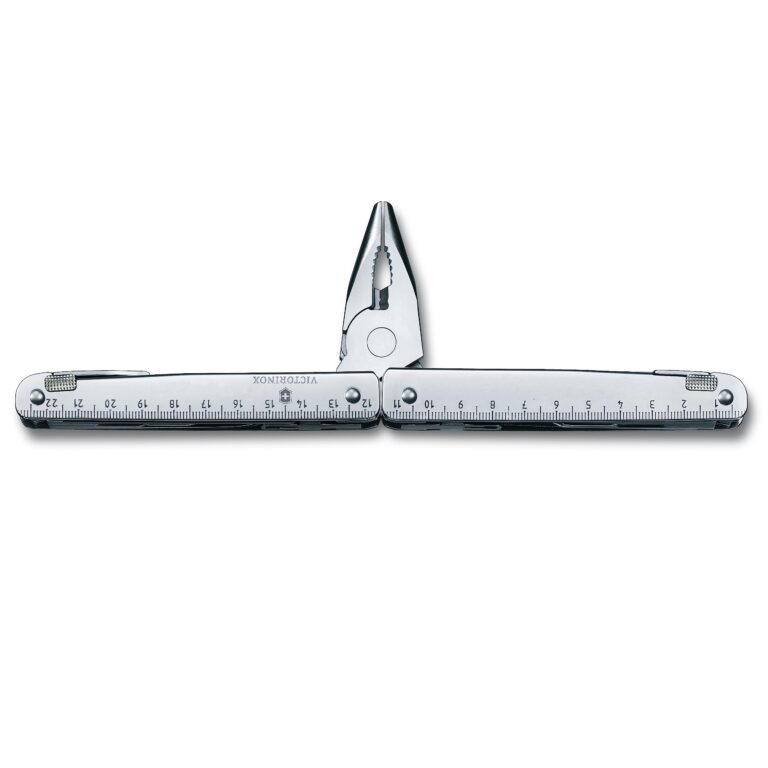 Victorinox Swiss Tool X Plus Ratchet Swiss Army Knife, 35 Function Swiss Made Multi-Tool with Needle-nose pliers, Wire Cutter, Crate Opener and Large Blade - Silver - Image 8