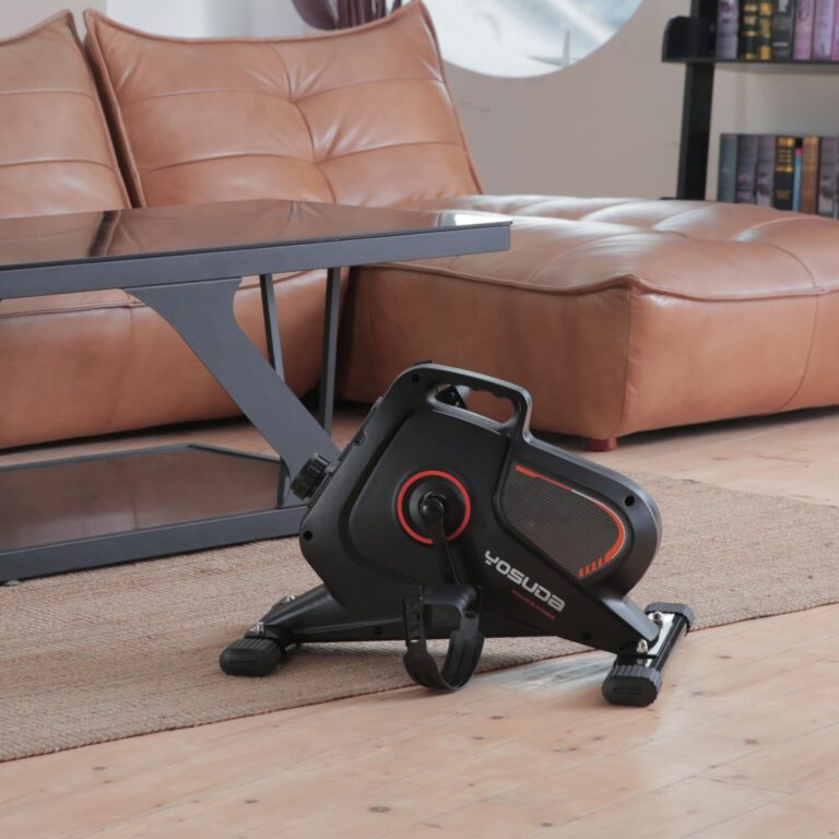 YOSUDA Under Desk Bike Pedal Exerciser - Magnetic Mini Exercise Bike for Arm/Leg Exercise, Desk Pedal Bike for Home/Office Workout - Image 2