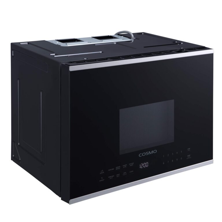 COSMO COS-2413ORM1SS Over the Range Microwave Oven with Vent Fan, 1.34 cu. ft. Capacity, 1000W, 24 inch, Black / Stainless Steel - Image 5