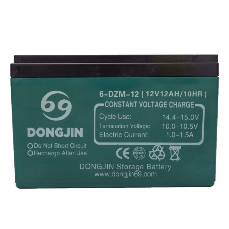 Fuerduo 4PCS 6-DZM-12 12V 12Ah AGM Rechargeable Battery for Electric Go Kart ATV Scooter Golf Cart 5.91"(L) x 3.94"(W) x 3.82"(H) - Image 3
