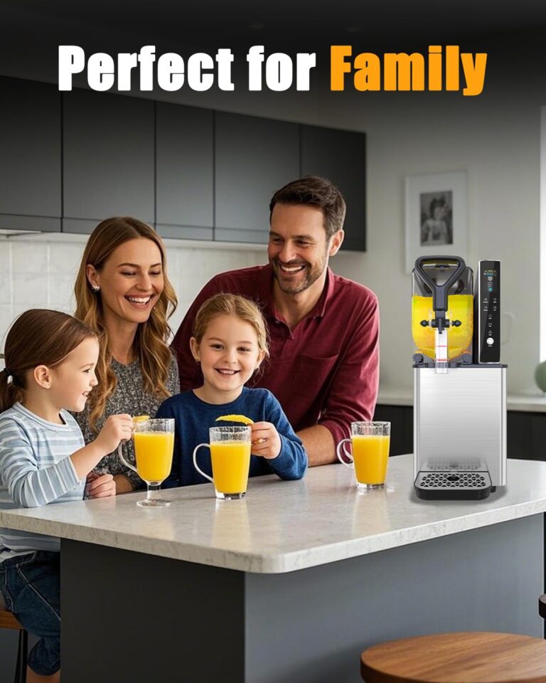 Slushie Machine, No Ice Needed, 0.8 Gallons Slushy Machine for Home with Food-Grade PC Tank for Slushy Daiquiri Lemon Lime Slush, Margarita Machine for Birthday Party Kitchen - Image 3