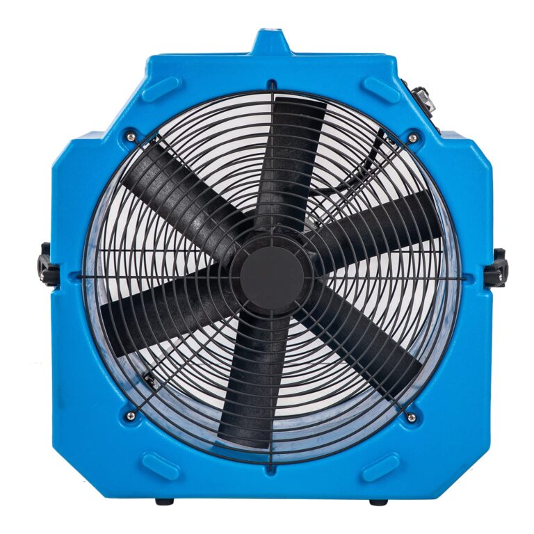 MOUNTO AM25AX 2-Speed 1/4 HP 4000 CFM 18-Inch Axial Fan Air Mover Blower with Roto-Mold Housing for Water Damage Restoration, Air Cooling, Ventilation, and Drying - Powerful Industrial Fan - Image 4