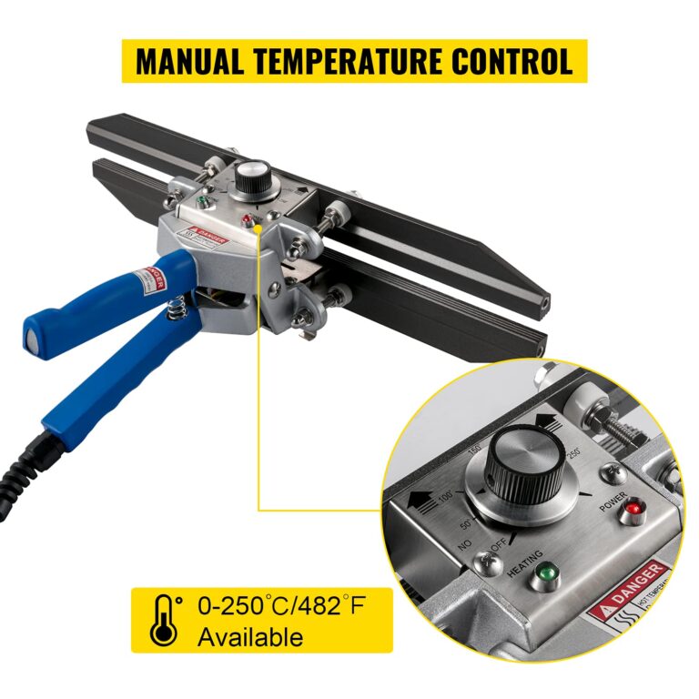 Happybuy FKR-400 Heat Crimp Sealer 16" Bag Crimper 500W/110V Handheld Portable with 0-250℃ Temperature Control for Mylar, Foil, Cellophane, Kraft Paper, BOPP Bags - Image 8
