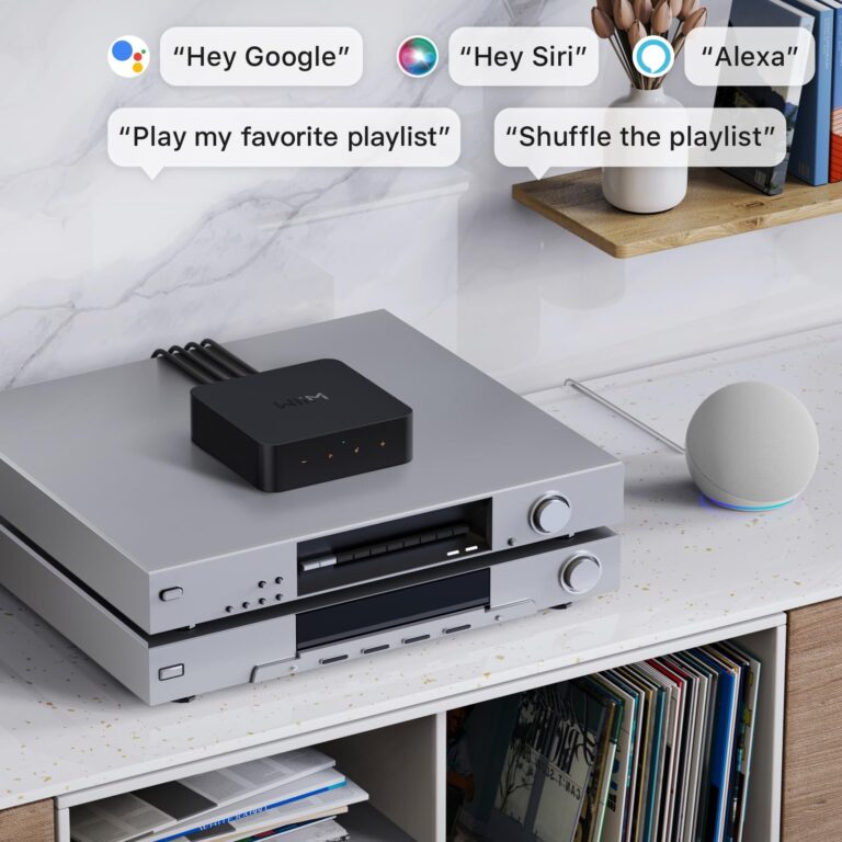 WiiM Pro AirPlay 2 Receiver, Google Cast Audio, WiFi Multiroom Streamer, Compatible with Alexa, Siri and Google Assistant, Stream Hi-Res Audio from Spotify, Amazon Music, Tidal and More - Image 7