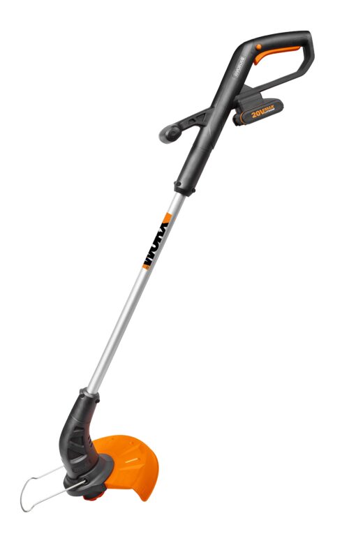 WORX - Lithium-Ion cordless trimmer/edger - 20V - Ø25cm - WG157E (Protective cover and wire spool - version with battery and charger, compatible with PowerShare tools and batteries) - Image 4
