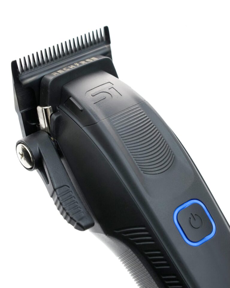 Supreme Trimmer Recharge Clipper - Professional Hair Clipper with 2 Removable Batteries, Brushless Motor, Smart Charge Stand, USB-C Charge & DLC Blades Barbers | STC779 - Image 3