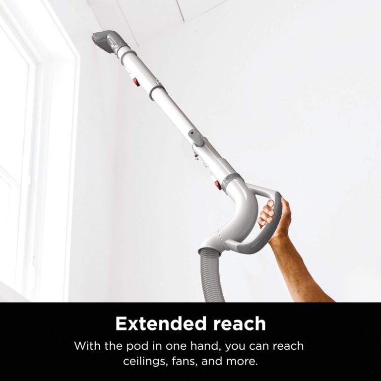 Shark Upright Vacuum, Navigator Lift-Away with Swivel Steering, HEPA Filter, XL Dust Cup, Pet Power, Dusting Brush, and Crevice Tool, Perfect for Pet Hair, White/Silver, NV356E - Image 7