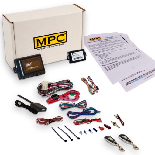 MPC Complete 1-Button Remote Start Kit Compatible with Ford F-150 2004-2008 (2) Extended Range Remotes