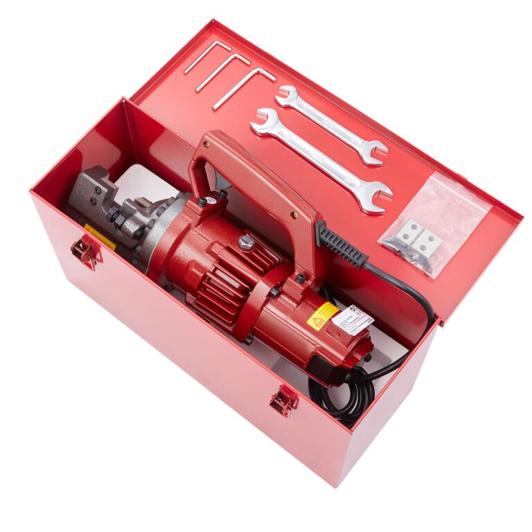 Happybuy Electric Hydraulic Rebar Cutter,1250W Portable Electric Rebar Cutter,Cutting up to 3/4 Inch #6 4-20mm Rebar within 4 Seconds,110V,with Easy to Carry Stainless Box(1250W RC-20) - Image 3