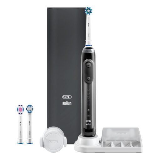 Oral-B 8000 Electronic Toothbrush, Black, Powered by Braun