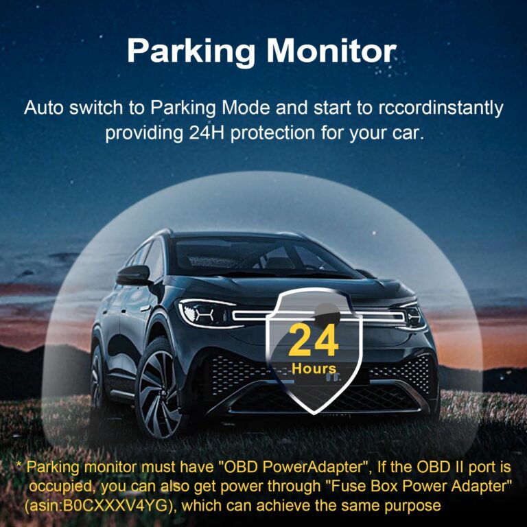 Mangoal Front 4K & Rear 1080p Dash Cam for Ford Explorer U625 2020 2021 2022 2023 2024, Base XLT ST_Line Limited Timberline Platinum King Ran(Model A), UHD 2160P Video, WiFi & App, 128GB Card - Image 4