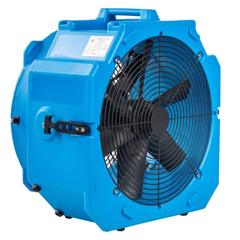 MOUNTO AM25AX 2-Speed 1/4 HP 4000 CFM 18-Inch Axial Fan Air Mover Blower with Roto-Mold Housing for Water Damage Restoration, Air Cooling, Ventilation, and Drying - Powerful Industrial Fan - Image 5