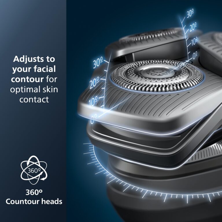 Philips Male Grooming Shaver Series S9000 Prestige, SP9871/13, Black/Grey - Image 7